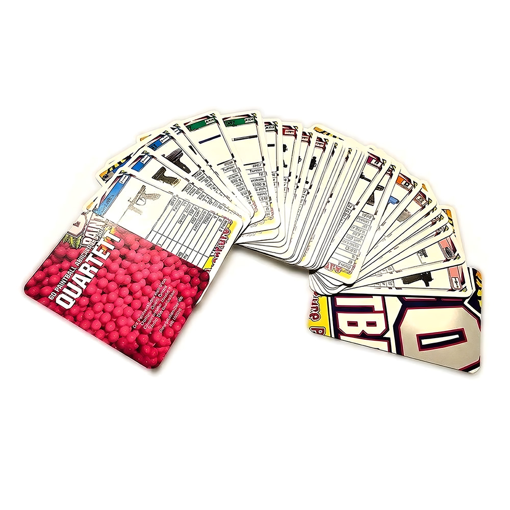 GO Paintball Quartett (32 Karten) – Markierer der Top-Hersteller – Bild 2