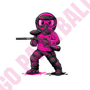 Sticker "Paintball Action"