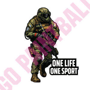 Sticker "One Life One Sport"