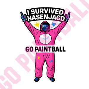 Sticker "I Survived Hasenjagd"