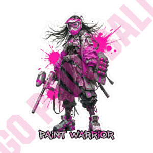 Sticker "Paint Warrior"