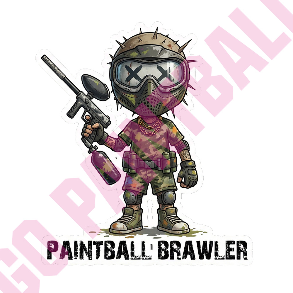 Sticker "Paintball Brawler"
