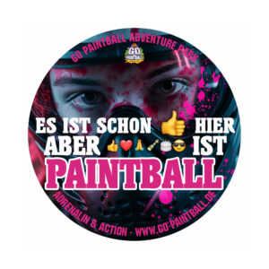 GO Paintball Aufkleber – wetterfest & langlebig