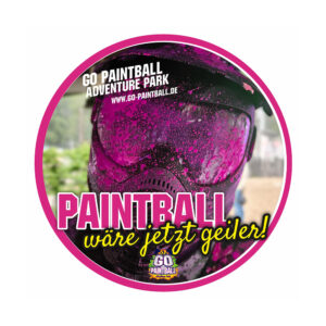 GO Paintball Aufkleber – wetterfest & langlebig